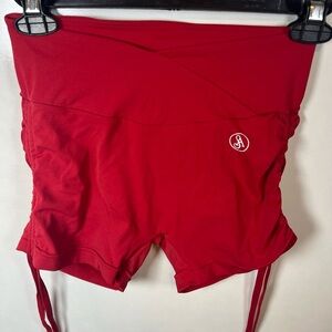 Allure Vibrant Red Women's Athletic Shorts